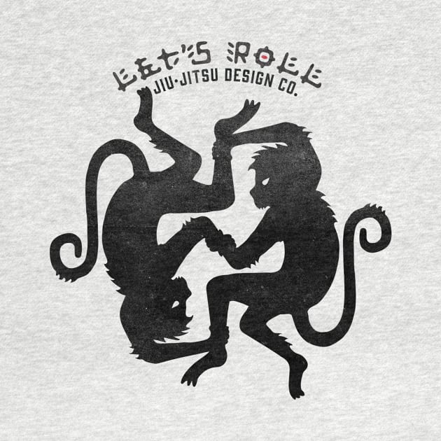 Let's Roll Jiu-Jitsu Design Co. Monkeys by LetsRollBJJ